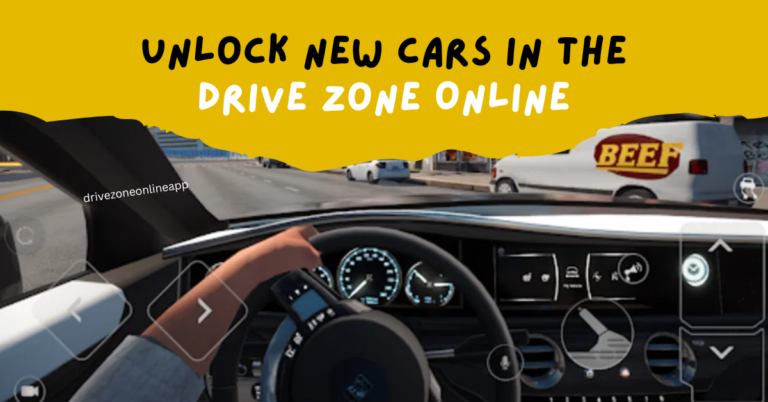 Unlock New Cars in Drive Zone Online